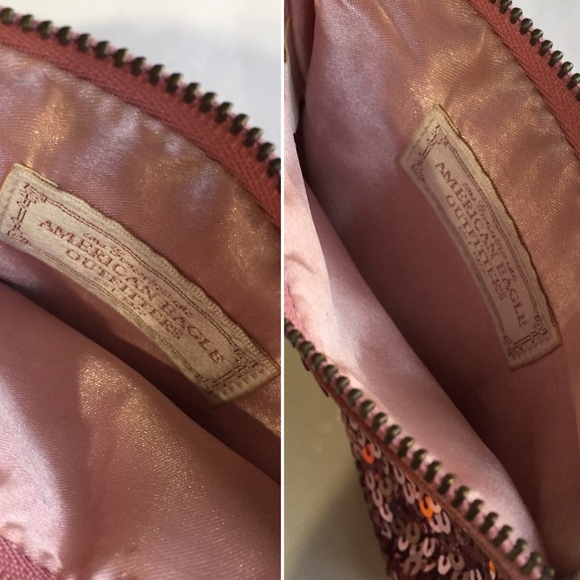 Pink Sequin Wristlet Wallet - Picture 6 of 7